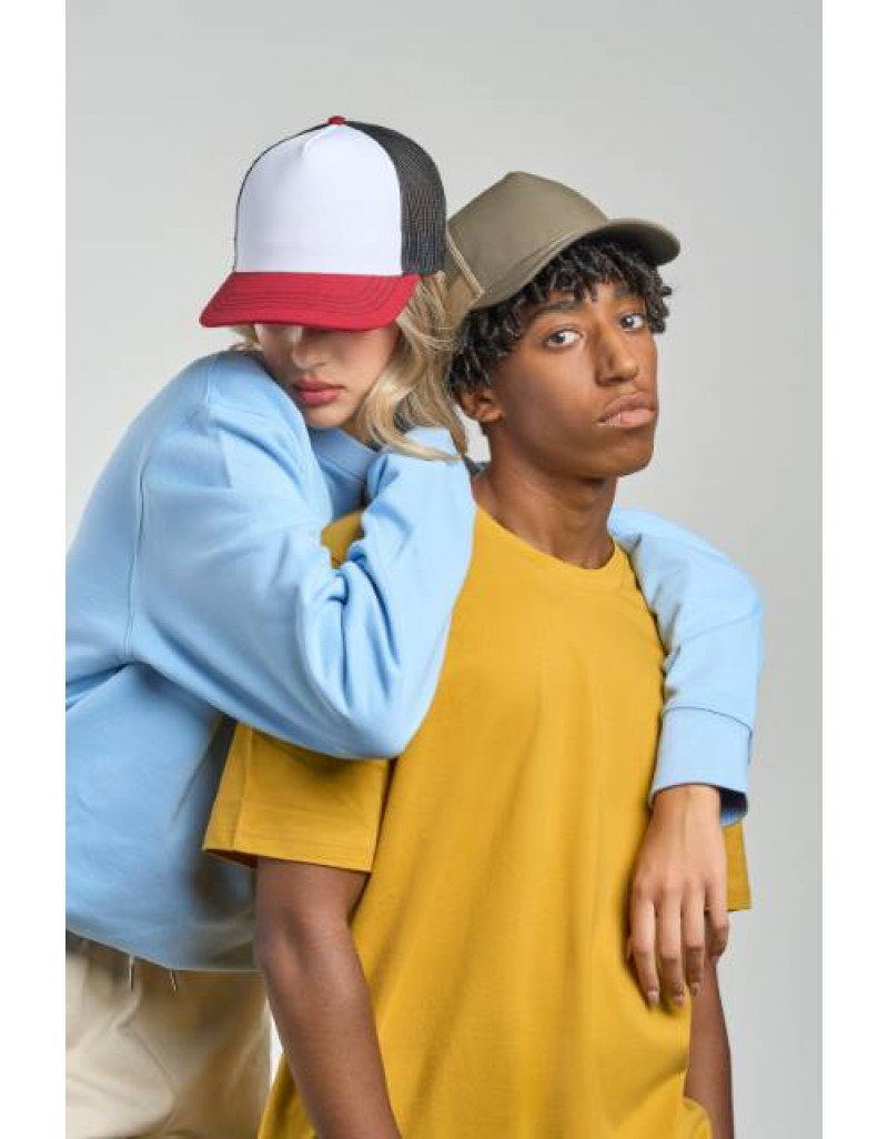 Șapcă Trucker cu 5 Panele Rapper Canvas-S